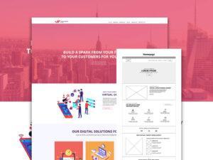 Virtual Expert Media Agency Website Design