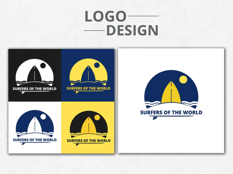 Surfers of the World – Logo Design