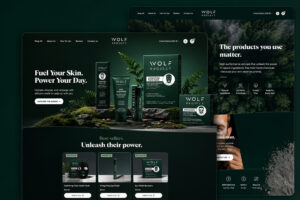 Wolf Project  – Men’s Skincare Shopify